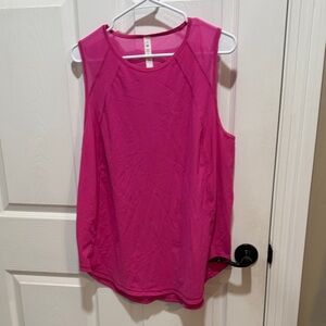 Lululemon Athletica Bright Pink Tank Top